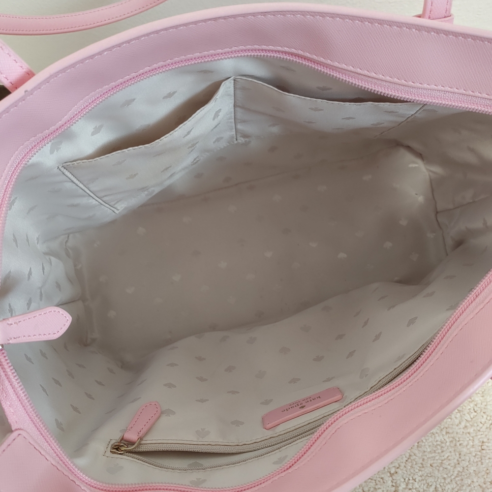 Kate Spade Pink Tote Bag - Picture 4 of 7